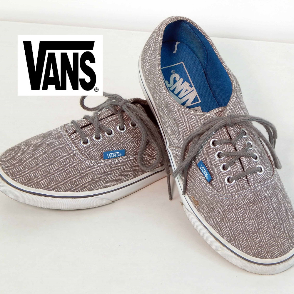 New Vans Herringbone Authentic Unisex Sneakers